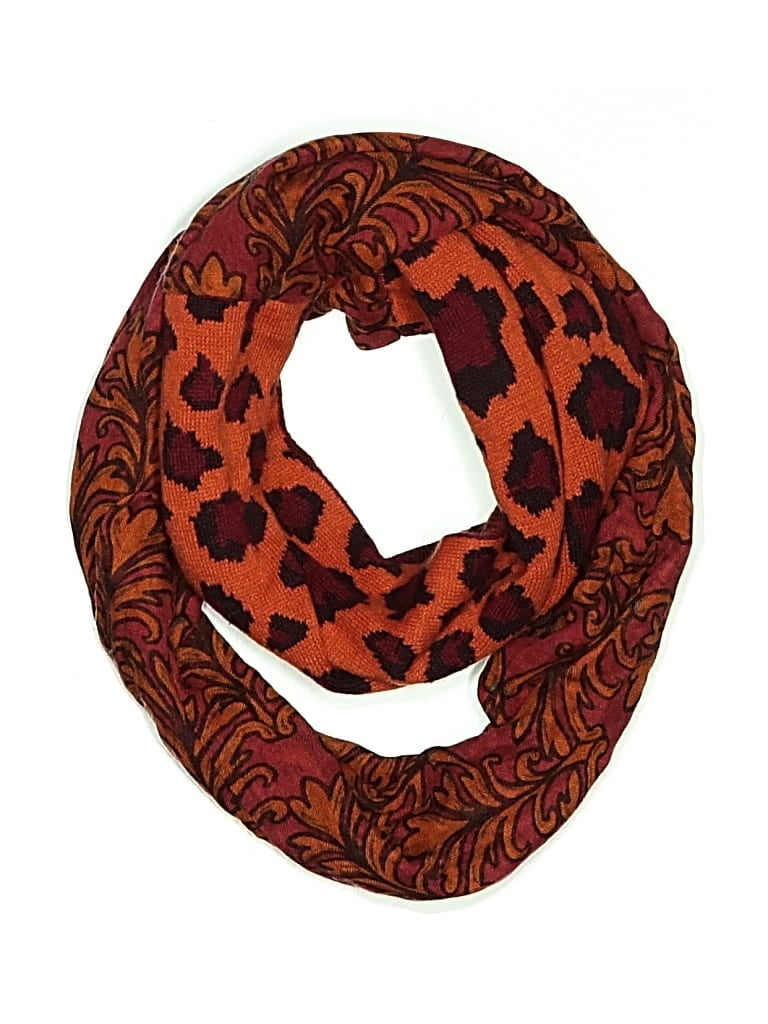 Pre-owned Collection Eighteen Scarf In Orange