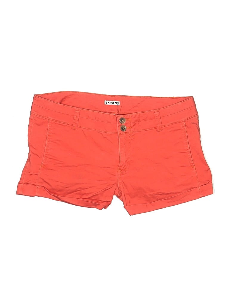Pre-owned Express Shorts In Orange