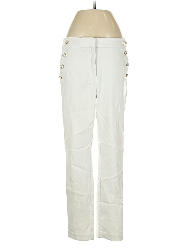 Pre-owned Ann Taylor Loft Casual Pants In White