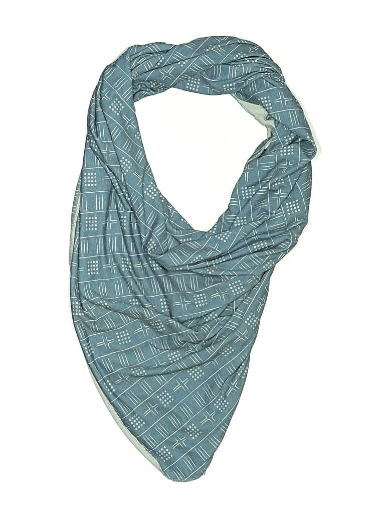 Pre-owned Assorted Brands Scarf In Blue