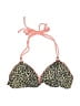 SOFIA Animal Print Gold Swimsuit Top Size S - photo 1