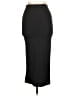 Jade by Jane Solid Black Formal Skirt Size L - photo 2