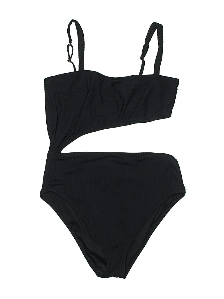 Pre-owned Shade & Shore One Piece Swimsuit In Black