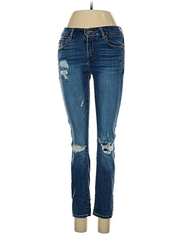 Pre-owned Ann Taylor Loft Jeans In Blue