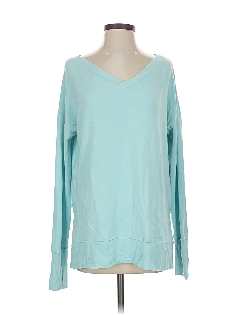 Click to view more detailed imagery on our partner's website Pre-owned Athleta Sweatshirt In Blue