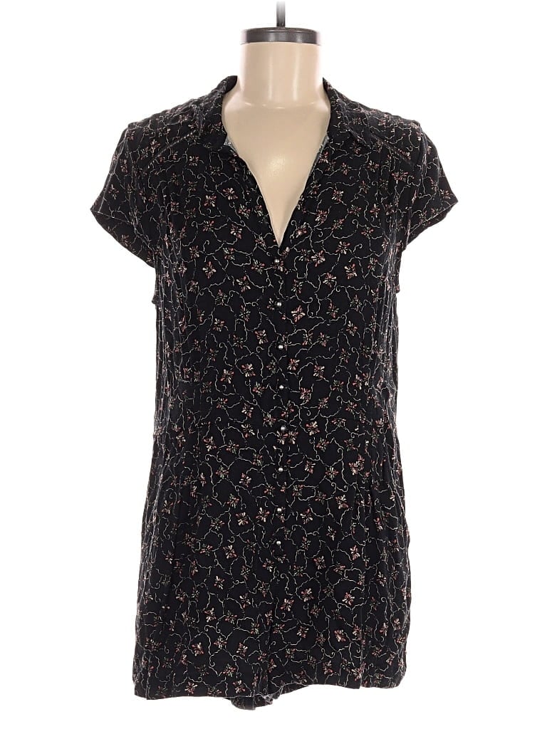 Pre-owned Free People Romper In Black