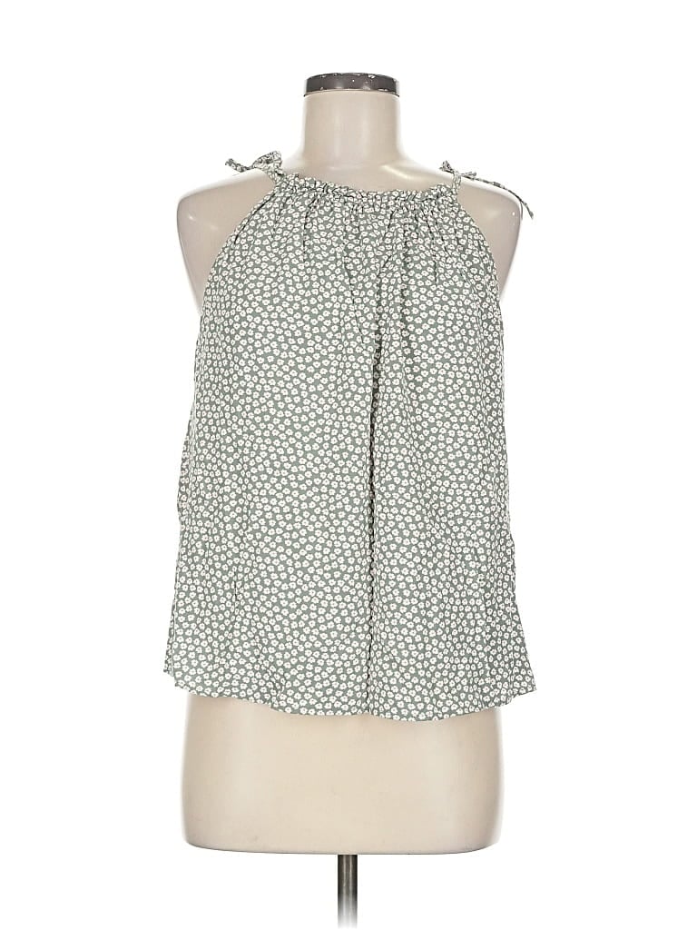GAP Pre-owned Sleeveless Blouse In Green