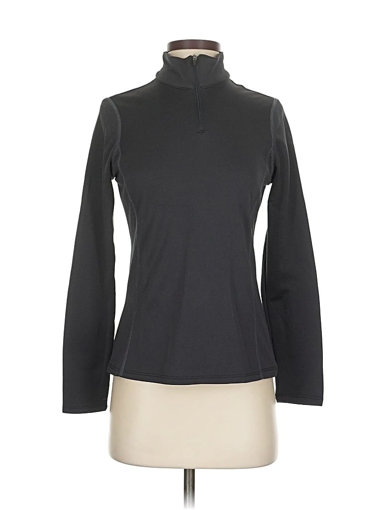 Pre-owned Spyder Fleece Jacket In Black