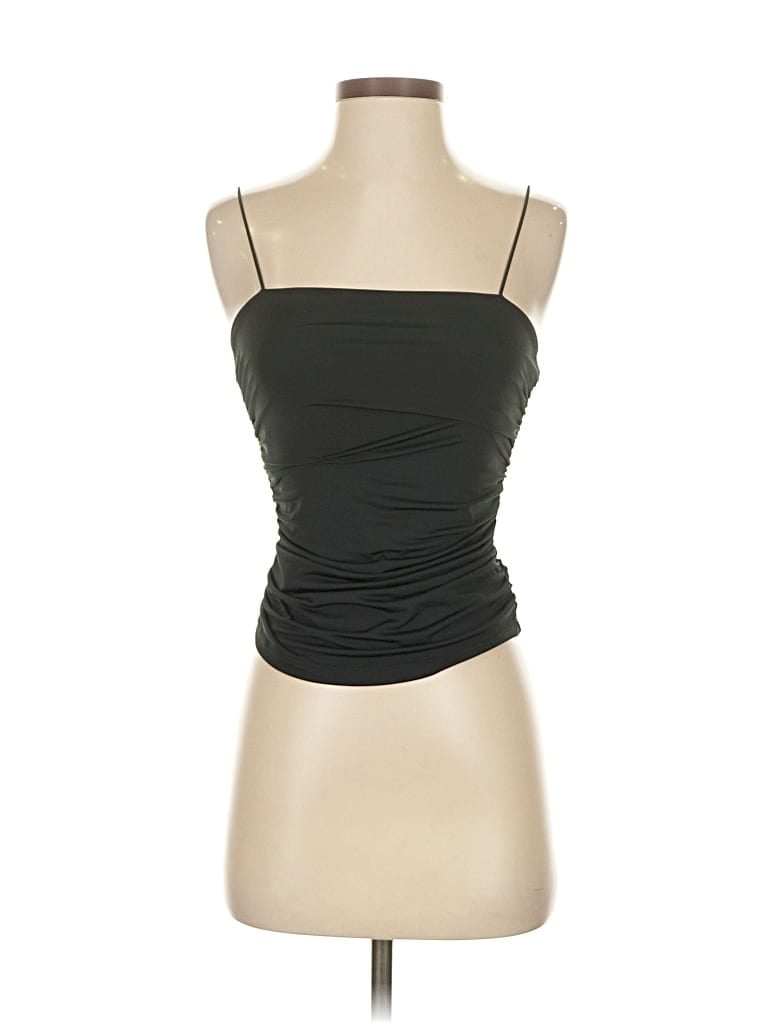 Pre-owned Future Collective Sleeveless Top Black Strapless Neckline Tops
