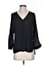 Tibi Black 3/4 Sleeve Blouse Size S - photo 1
