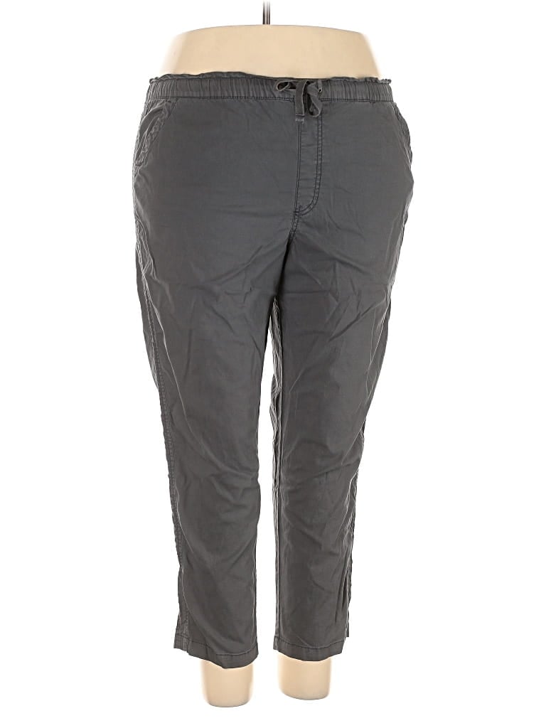 Pre-owned Sonoma Goods For Life Casual Pants In Gray