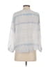 Rails 100% Viscose Blue 3/4 Sleeve Blouse Size XS - photo 2