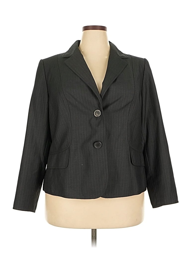 Pre-owned Calvin Klein Blazer Jacket In Gray