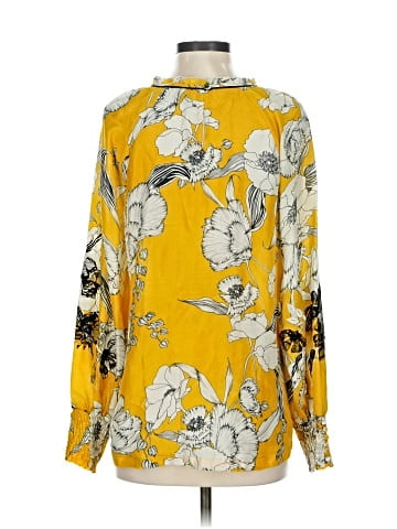Vineet Bahl Long Sleeve Silk Top (view 2)