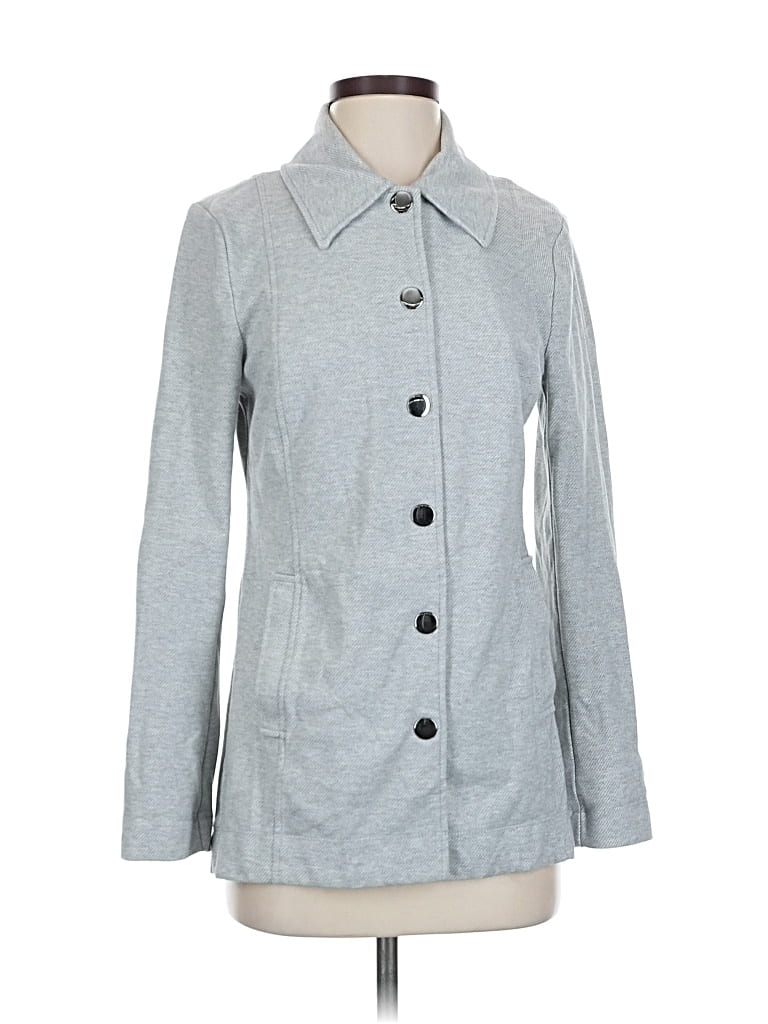 Pre-owned Cabi Coat In Gray