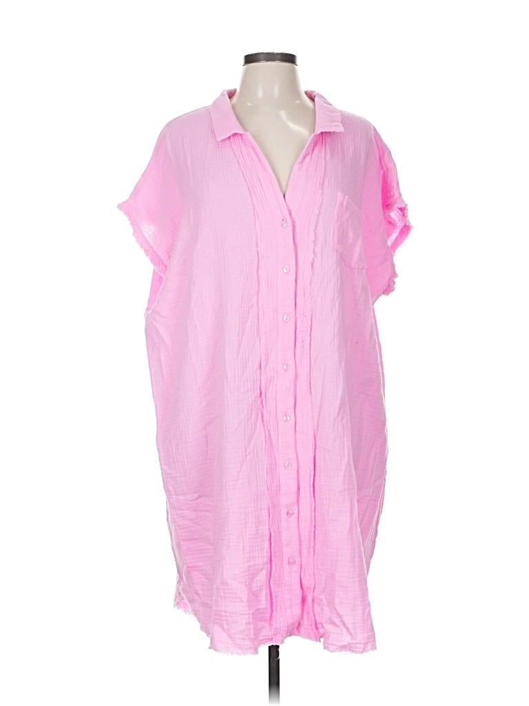 Pre-owned Chic Soul (chicsoul.com) Casual Dress In Pink