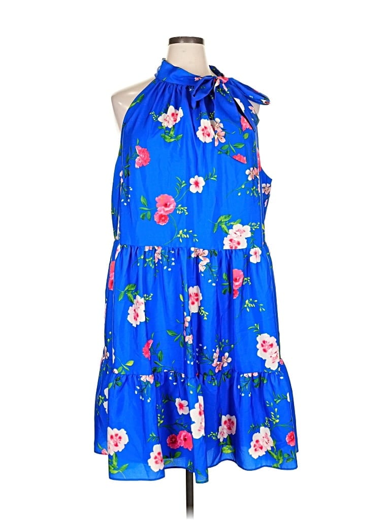 Click to view more detailed imagery on our partner's website Pre-owned Eliza J Casual Dress In Blue