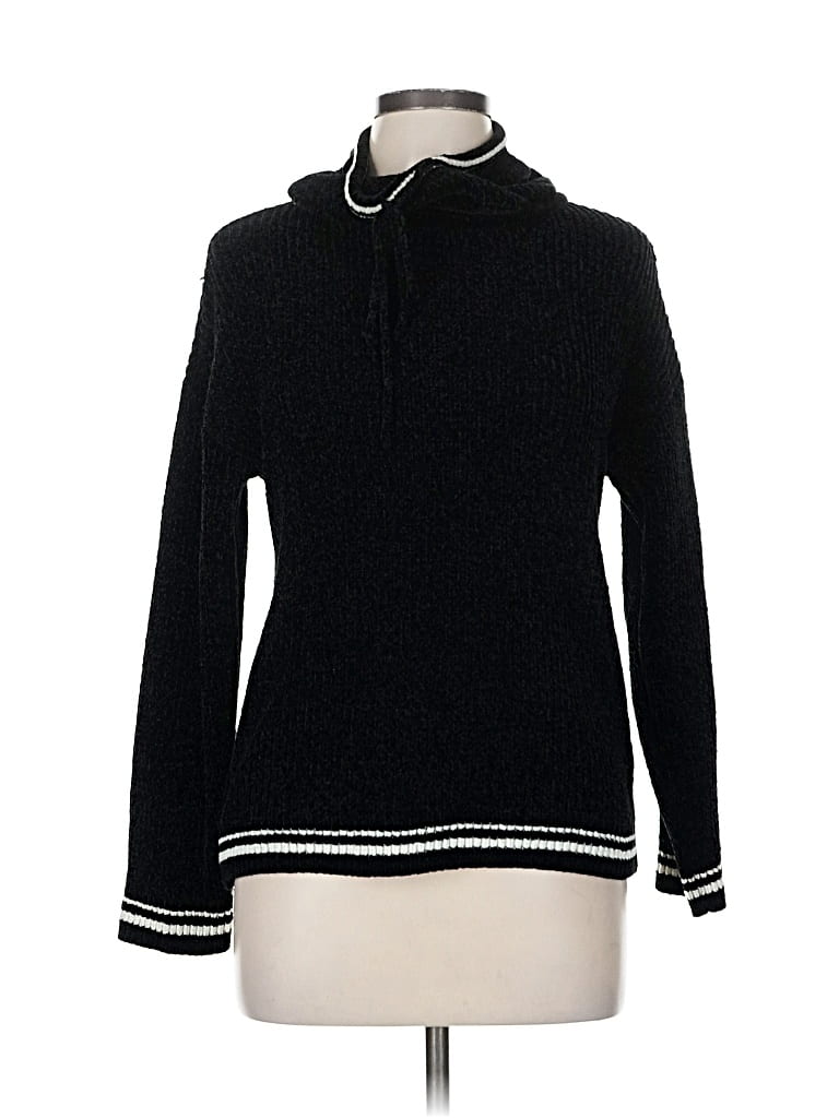 Pre-owned Rachel Zoe Tjx Pullover Sweater In Black
