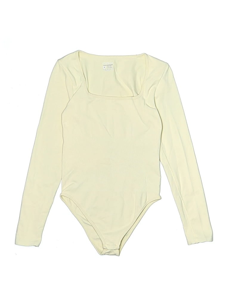 Pre-owned Oqq Bodysuit In Yellow
