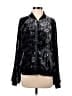 Margaret O'Leary Paisley Black Track Jacket Size S - photo 1