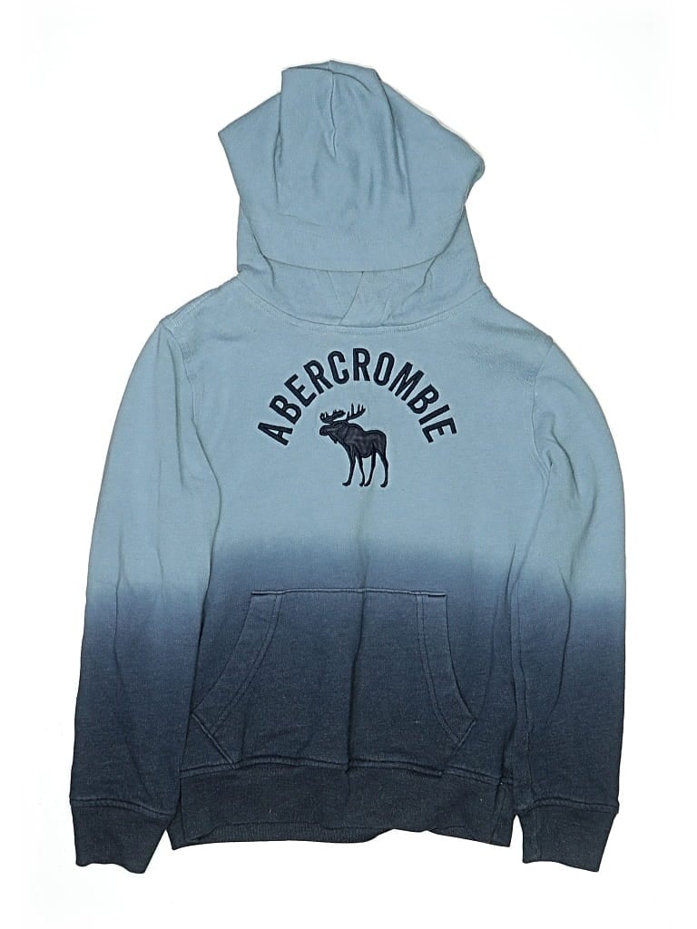 Click to view more detailed imagery on our partner's website Pre-owned Abercrombie Kids' Pullover Hoodie In Blue