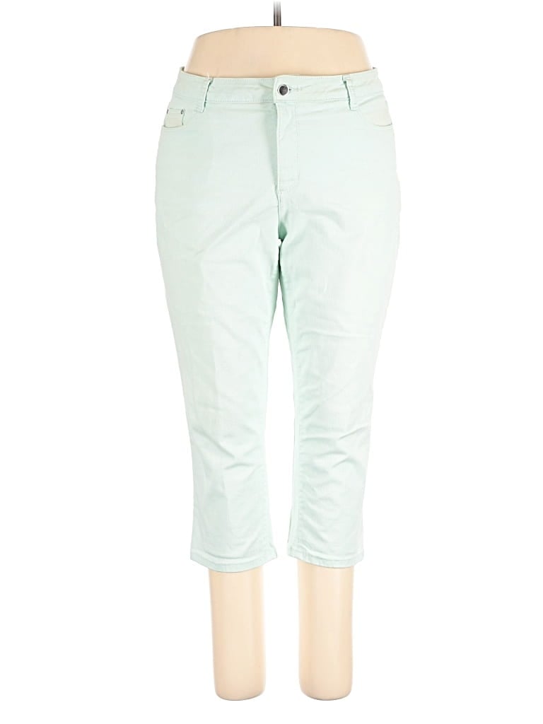 Pre-owned Croft & Barrow Jeggings In Green