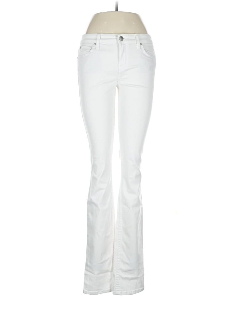 Pre-owned Level 99 Jeans In White