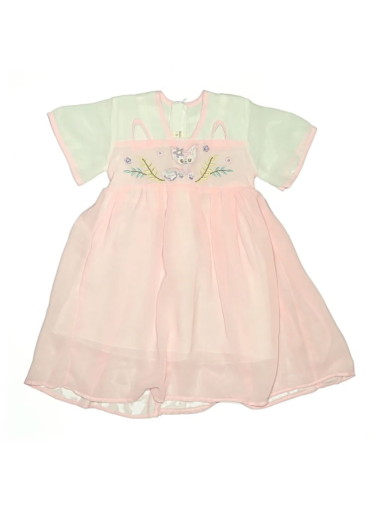 Pre-owned Assorted Brands Kids' Dress In Pink