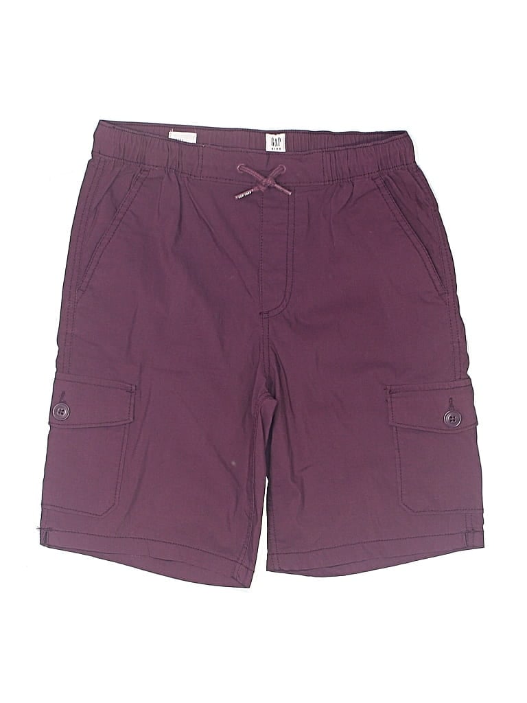 Pre-owned Gap Kids' Cargo Shorts In Purple