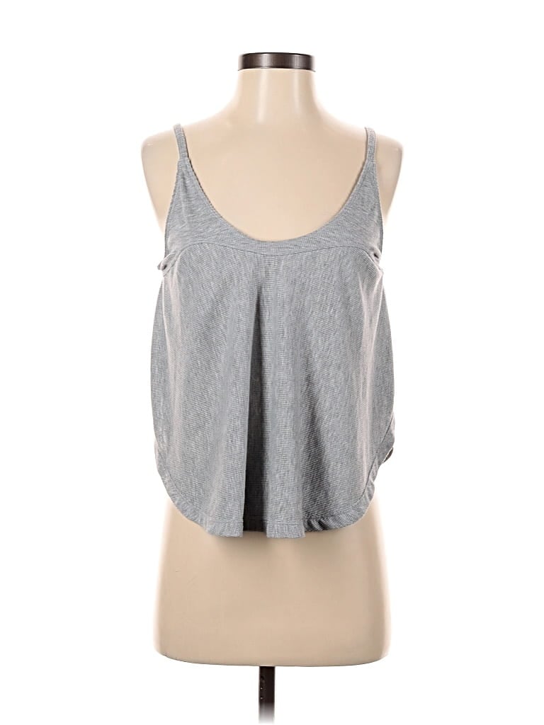Pre-owned Intimately By Free People Tank Top Gray Halter Neckline Tops