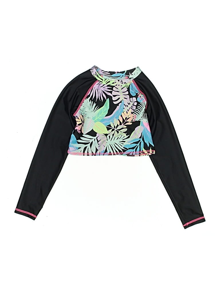 Pre-owned Art Class Kids' Rash Guard In Black