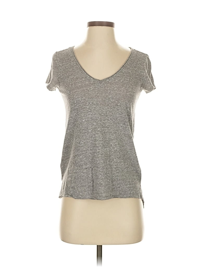 Pre-owned T.la Short Sleeve T-shirt In Gray