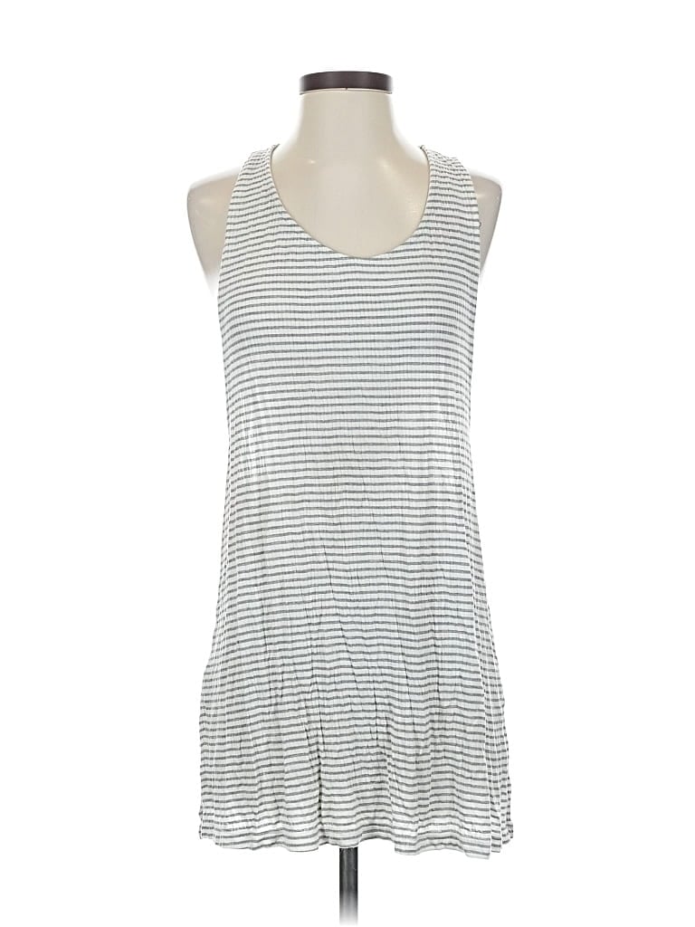 Pre-owned Xhilaration Tank Top Silver Halter Neckline Tops