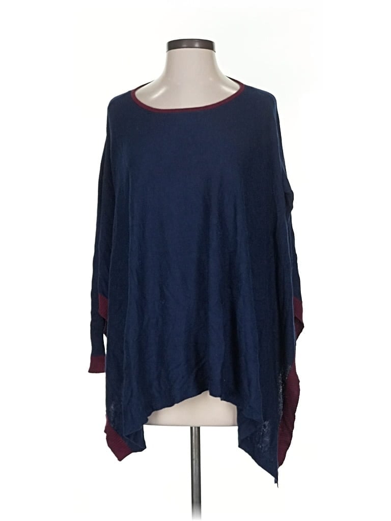 Pre-owned Romeo & Juliet Couture Poncho In Blue