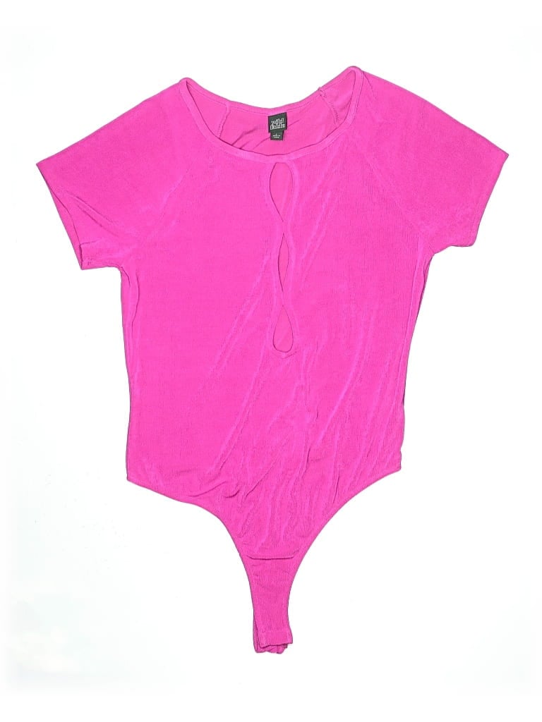 Pre-owned Wild Fable Bodysuit In Pink