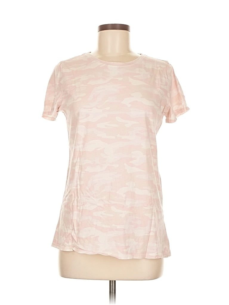 Pre-owned Gap Short Sleeve T-shirt In Pink