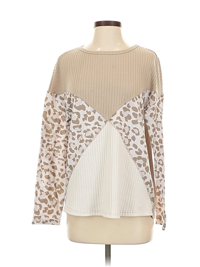 Pre-owned Unbranded Pullover Sweater In Brown