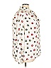 Koret 100% Polyester Print Ivory Long Sleeve Blouse Size 24 - photo 4