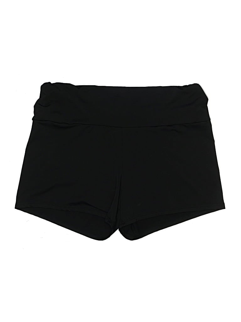 Pre-owned Shein Curve Athletic Shorts In Black