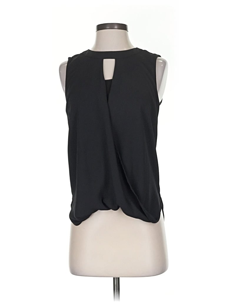 Pre-owned 41hawthorn Sleeveless Blouse In Black