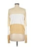Club Monaco Color Block Yellow Pullover Sweater Size M - photo 2