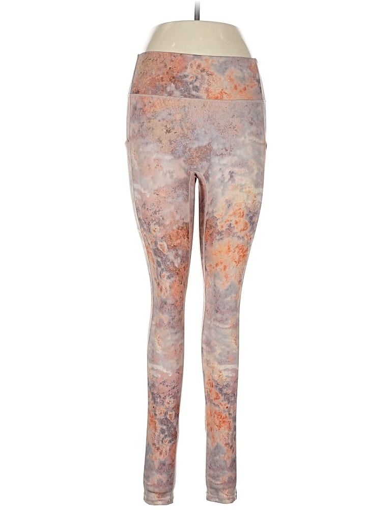 Pre-owned Motion 365 Made By Fabletics Leggings In Orange