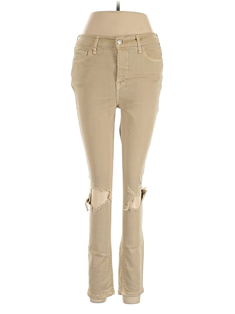 Pre-owned Free People Jeans In Brown