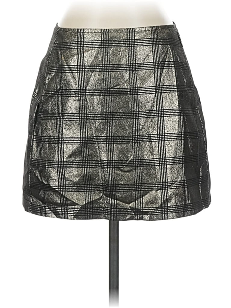 Pre-owned Urban Outfitters Casual Skirt In Gray