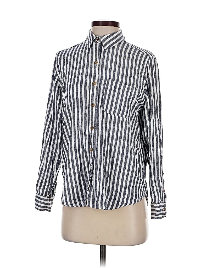 UNIVERSAL THREAD Pre-owned Long Sleeve Button Down Shirt In Blue