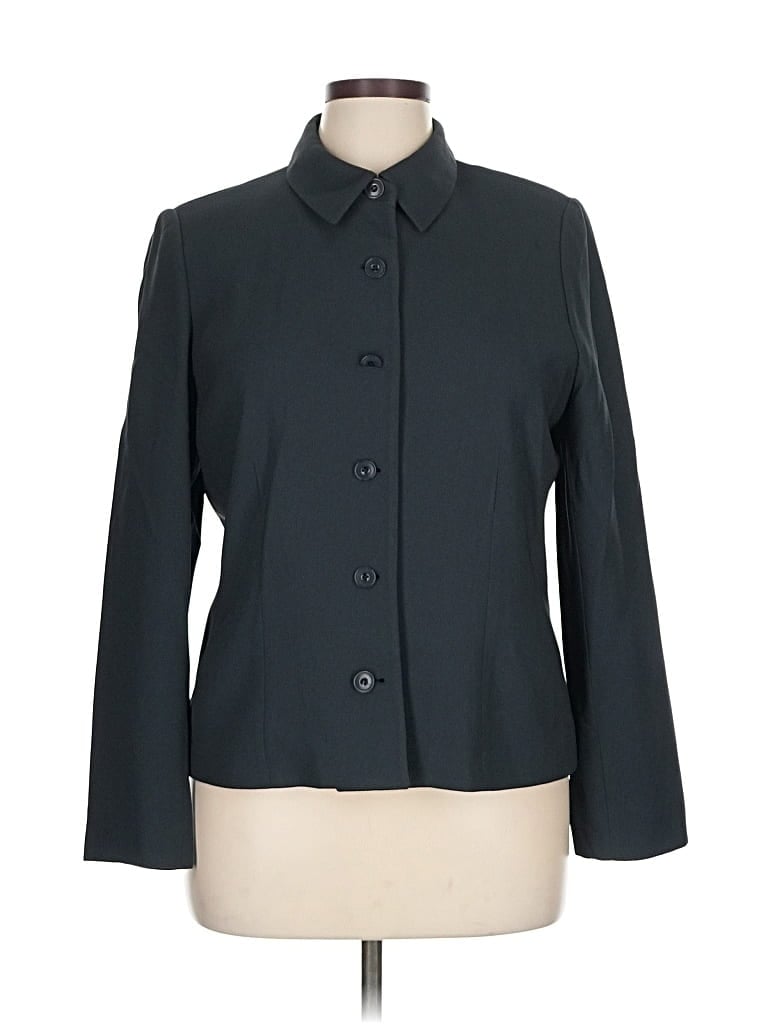 Click to view more detailed imagery on our partner's website Pre-owned Jones New York Blazer Jacket In Gray