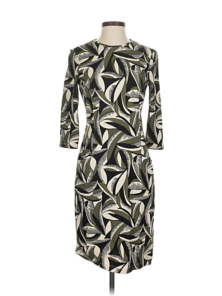 Pre-owned J. Mclaughlin Casual Dress In Green