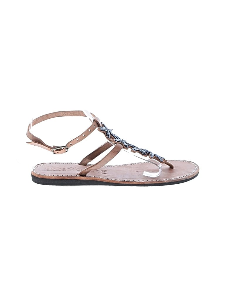 Pre-owned Laid Back London Sandals In Brown