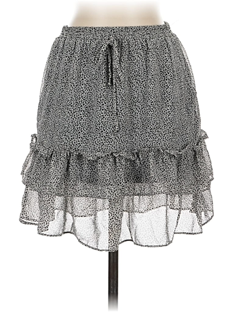 Pre-owned Sienna Sky Casual Skirt In Gray