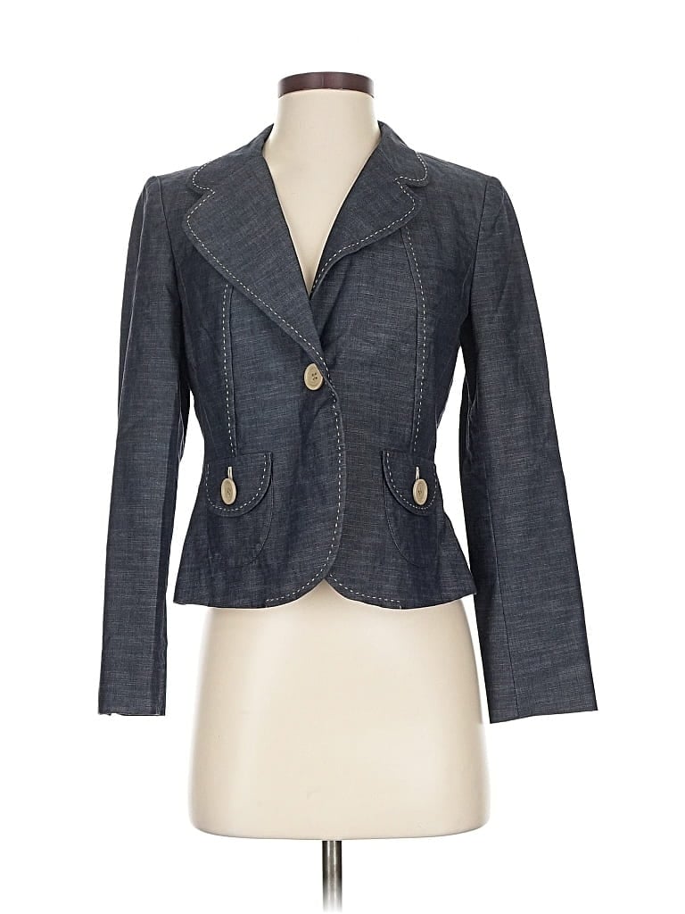 Click to view more detailed imagery on our partner's website Pre-owned Ann Taylor Blazer Jacket In Gray